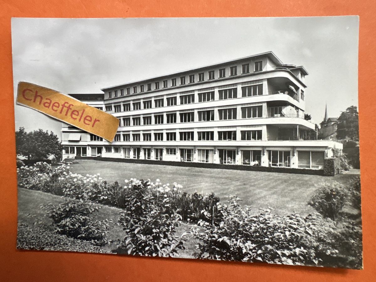 Cartoline postali: 1961 Zug. Bürgerspital – Usato da Zürich venduto da Chaeffeler