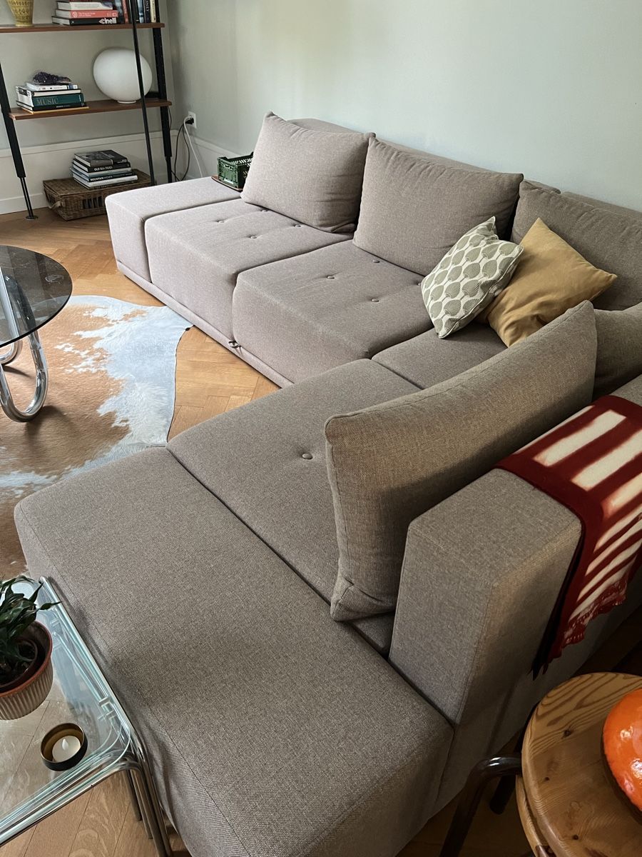 Divani: Grosses Ecksofa mit Bettfunktion Braun - Schaffhausen – Usato da Schaffhausen venduto da vandemonian 1