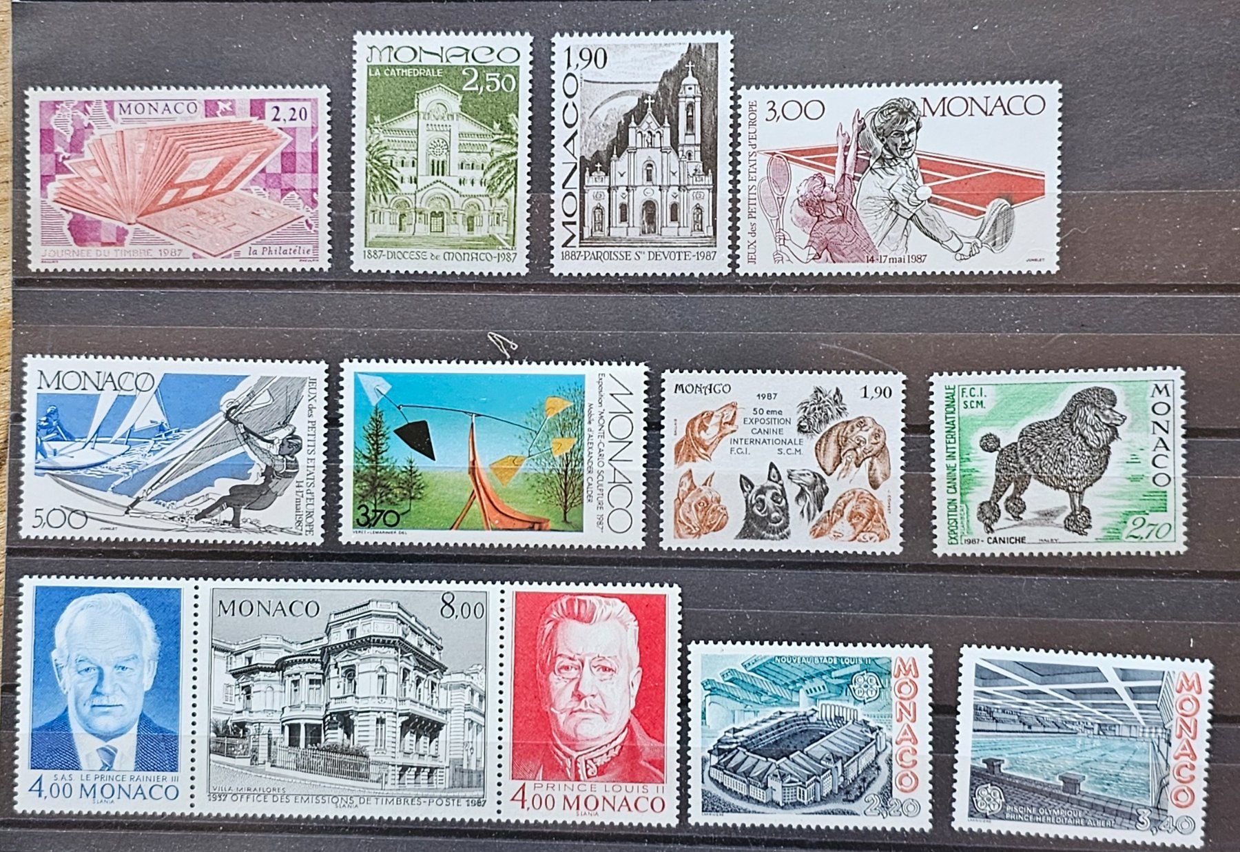 Tutti i francobolli: MONACO timbres neufs ** 1987 – Nuovo (secondo la descrizione) da Les Valettes venduto da Nuba1