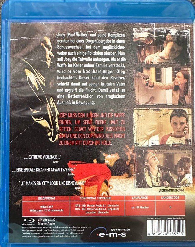 Tutti i DVDs: Running Scared - Blu-ray Disc - Top Zustand! – Usato da Beringen venduto da Mantafisch1 1