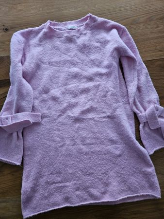 Next kuscheliger Longpullover rosa Gr. 140