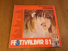 Original Vinyl Schallplatten Festivalbar '81, Top Zustand