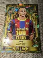 Match Attax Karte Andres Iniesta Barcelona 20 Jahre neu