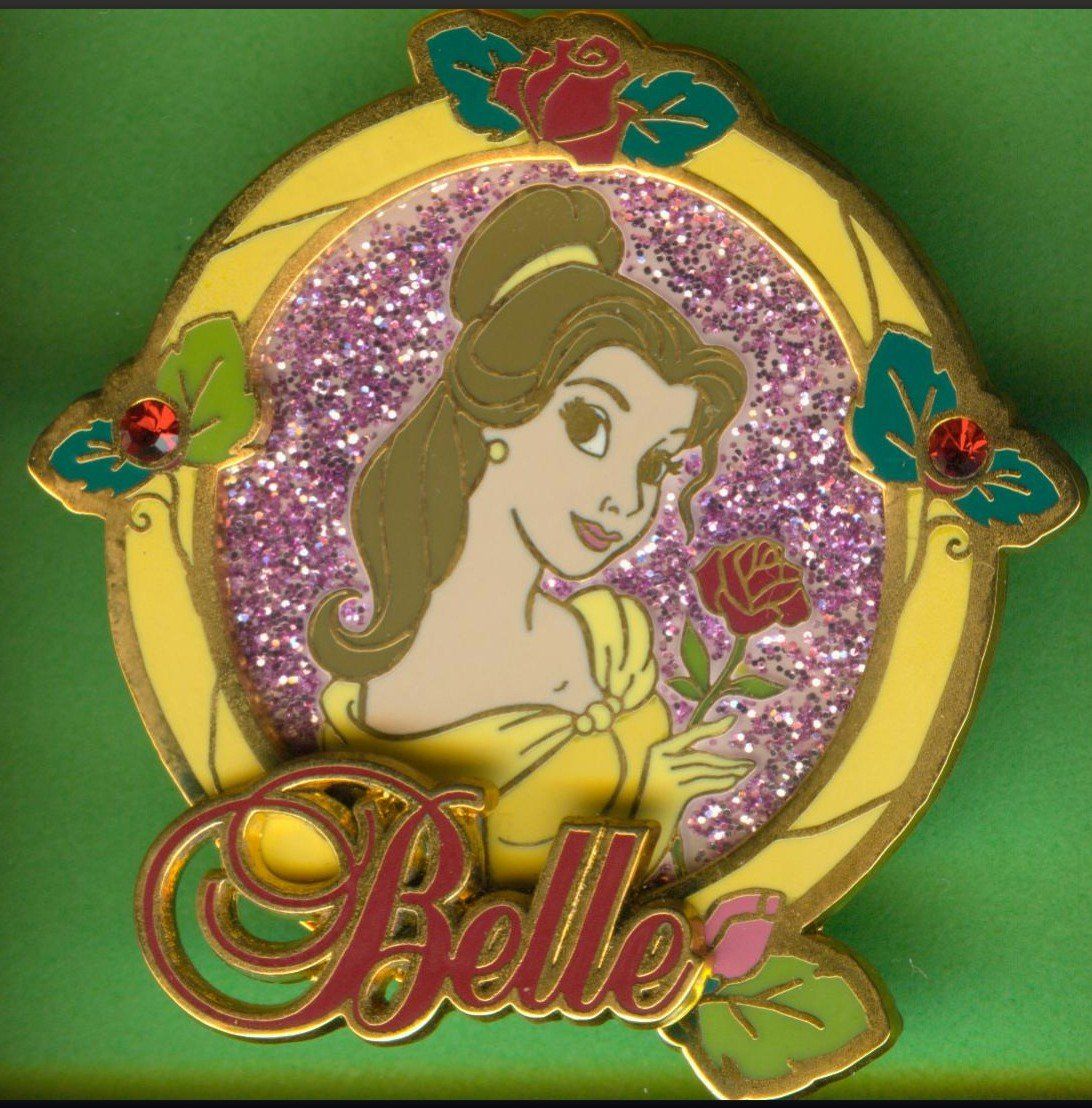 Disney Placchette & Badge: Disney   Prinzessin  BELL – Usato da Winterthur venduto da Sammleroase