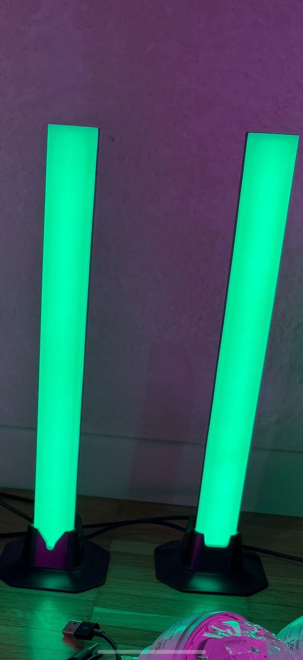 Lampen: Led Gamer Stäbe 2Stück – Neu (gemäss Beschreibung) aus Uster von SAMMELPOST