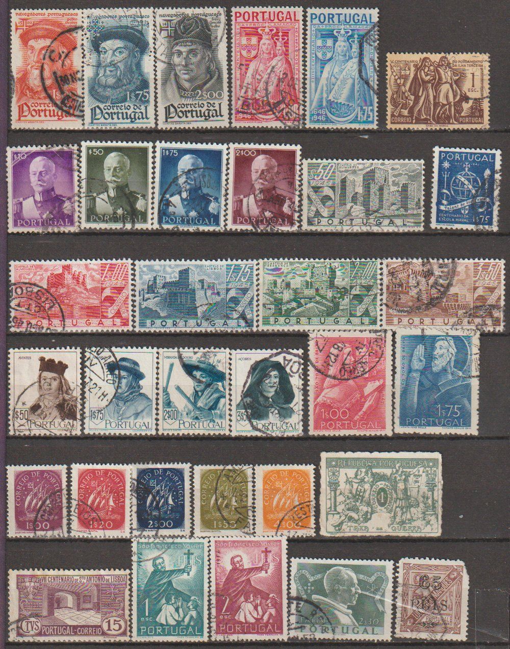 Alle Briefmarken: Portugal – Gebraucht aus Crans-Montana von kira56 1