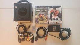 Nintendo Game Cube Konsole mit Spiele Pikmin und Zubehöre