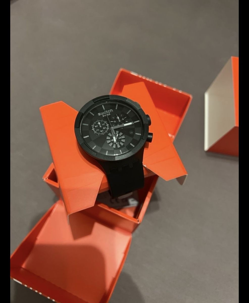 Swatch Orologi: Swatch Uhr Checkpoint Black – Nuovo e nell'imballaggio originale da Boswil venduto da yan_5nkf 2