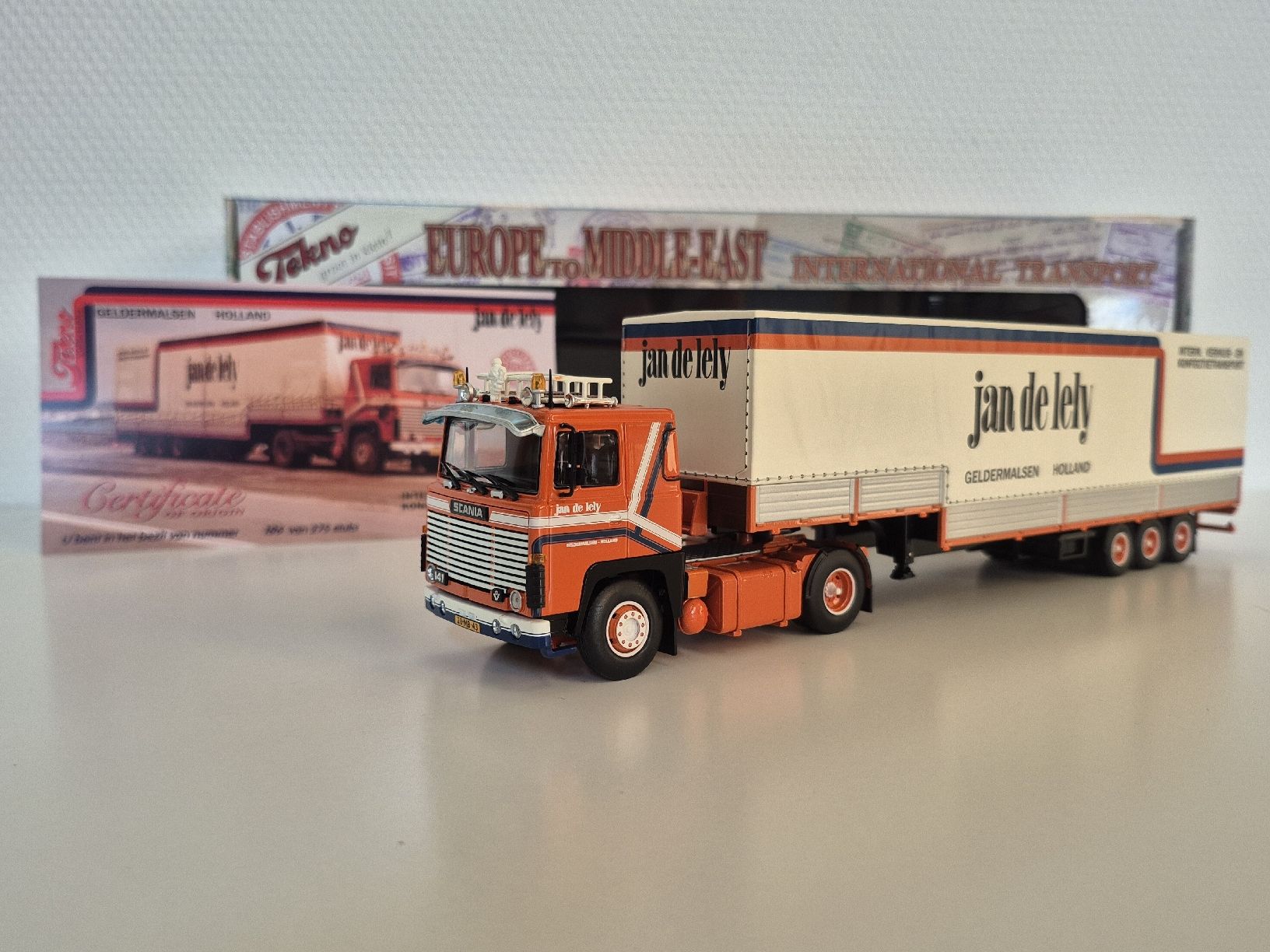 Tekno Kit di modellismo & Modellini statici: Tekno 1:50 Jan de Lely – Nuovo (secondo la descrizione) da Leuzigen venduto da Belmondolk