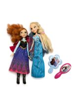 Disney Frozen Elsa & Anna Puppen + Zubehör
