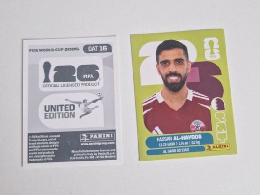 Panini Carte collezionabili: Panini Sticker QAT16 – Nuovo (secondo la descrizione) da Stüsslingen venduto da white_angel86