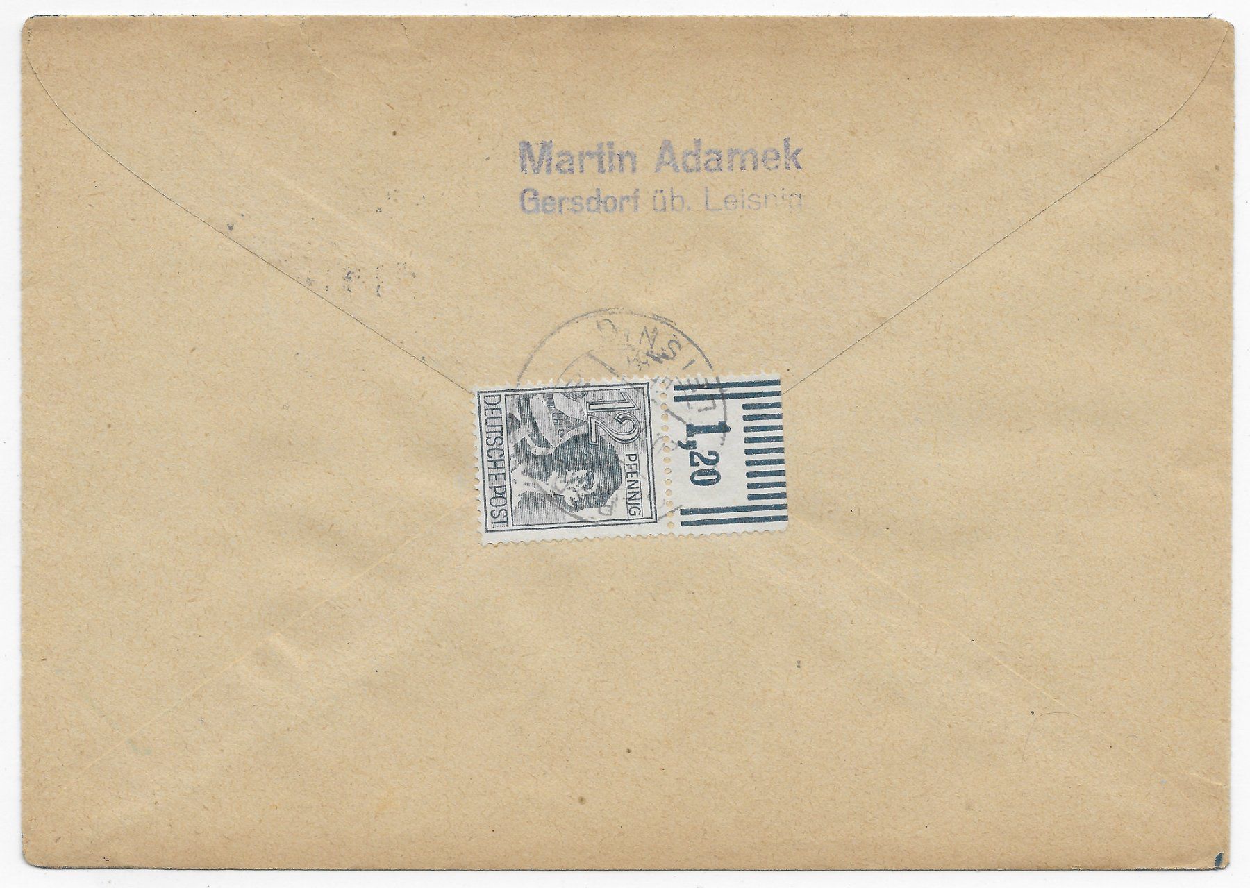 Alle Briefmarken: R-Brief sow. Besatzungszone 1948 – Gebraucht aus Hefenhofen von Richsalz 1