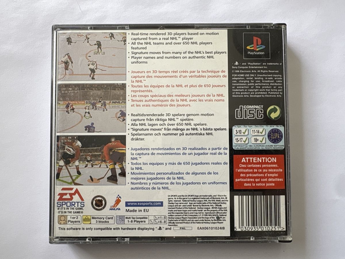 Giochi: NHL 97 PlayStation 1 – Usato da Neuchâtel venduto da Market_Dematos 1