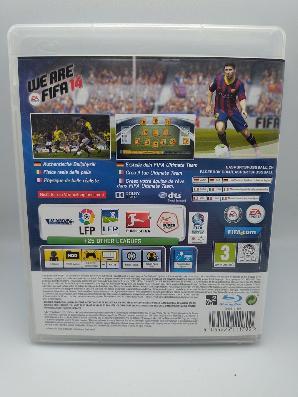 Sony Spiele: Fifa 14 (Playstation 3) – Gebraucht aus Kloten von SuperRetroPixels 1