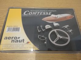 Modellbau Beschlagsatz Yacht Comtesse 1:6 aeronaut