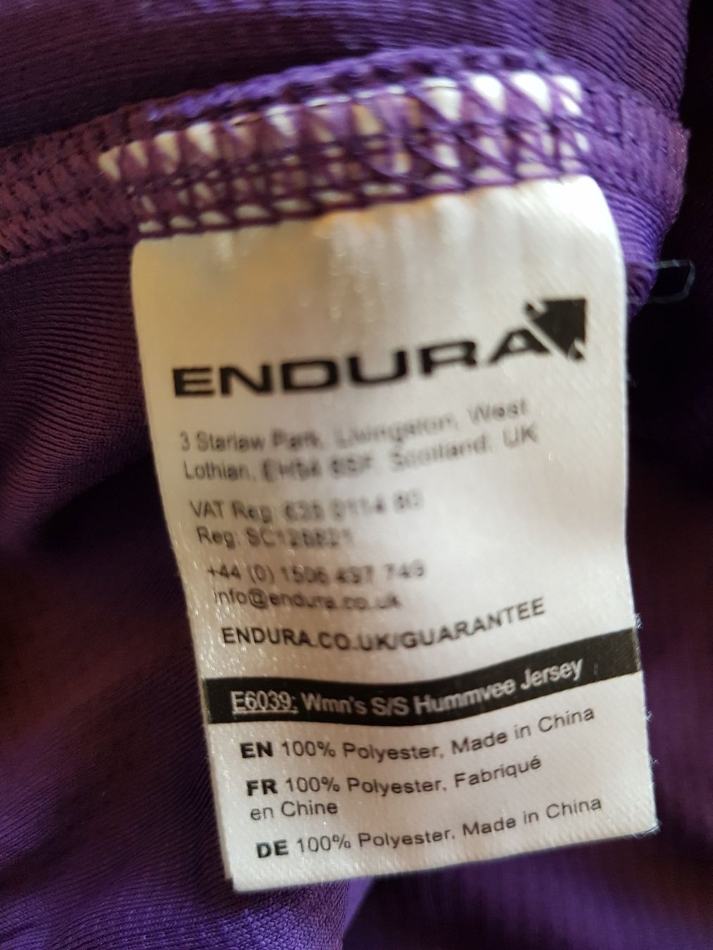 Endura Canottiere & Pantaloni: ENDURA - Maillot de Vélo, Taille M – Usato da Haute-Nendaz venduto da DetoutDerien 7