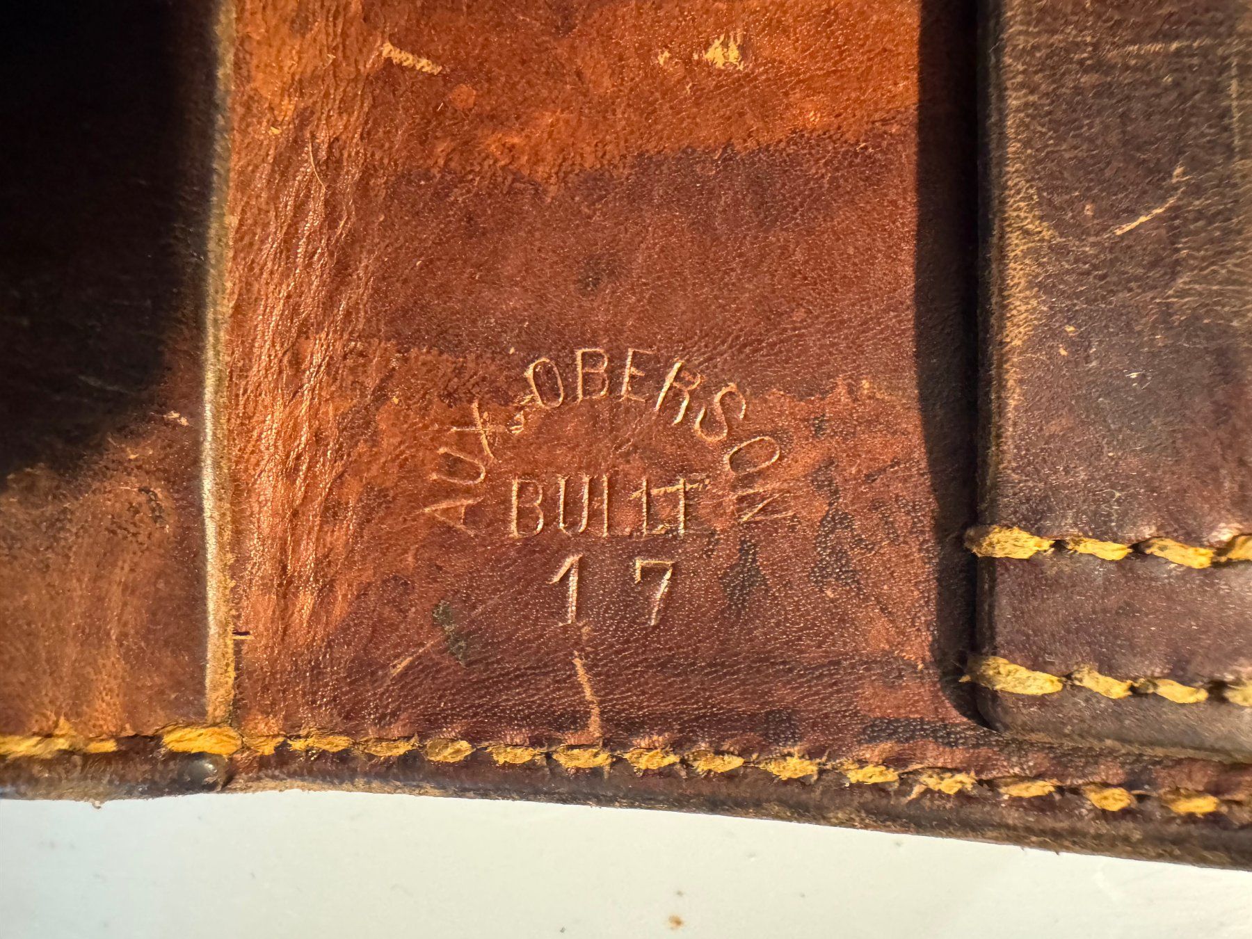 Schweizer Armee Tutti gli attrezzi: Doppelpatronentasche, 1917 – Usato da Zeiningen venduto da Bofo 2