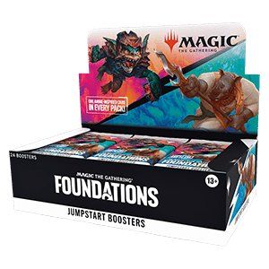 Magic The Gathering Carte collezionabili: MTG Foundations Jumpstart Booster Box Englisch OVP – Nuovo e nell'imballaggio originale da Zürich venduto da FRIENDS_COLLECTIVE