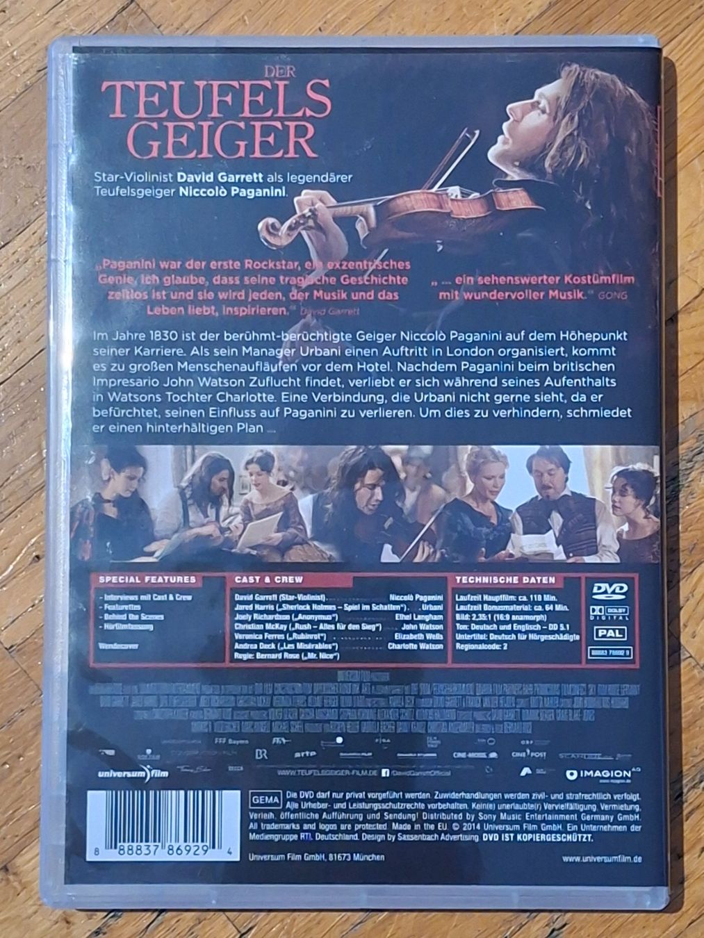 Tous les DVDs: Der Teufelsgeigerr – D'occasion à Wallisellen par Sawr 1