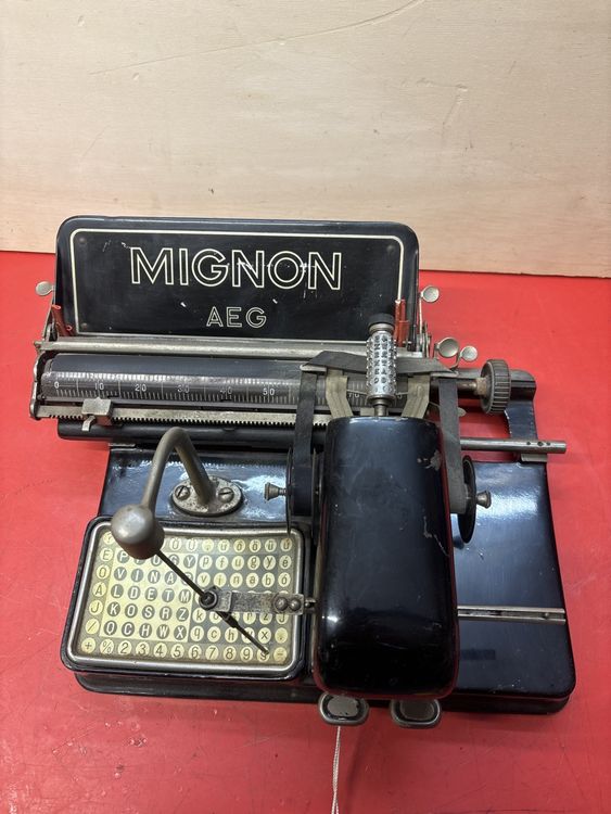 Macchina da scrivere AEG Mignon, vintage 1925 | Kaufen auf Ricardo