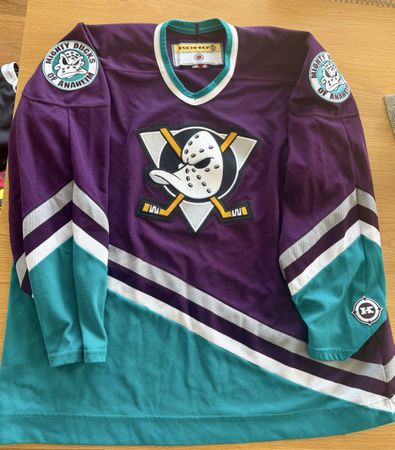 Mighty Ducks of Anaheim Vintage KOHO Jersey – XXL