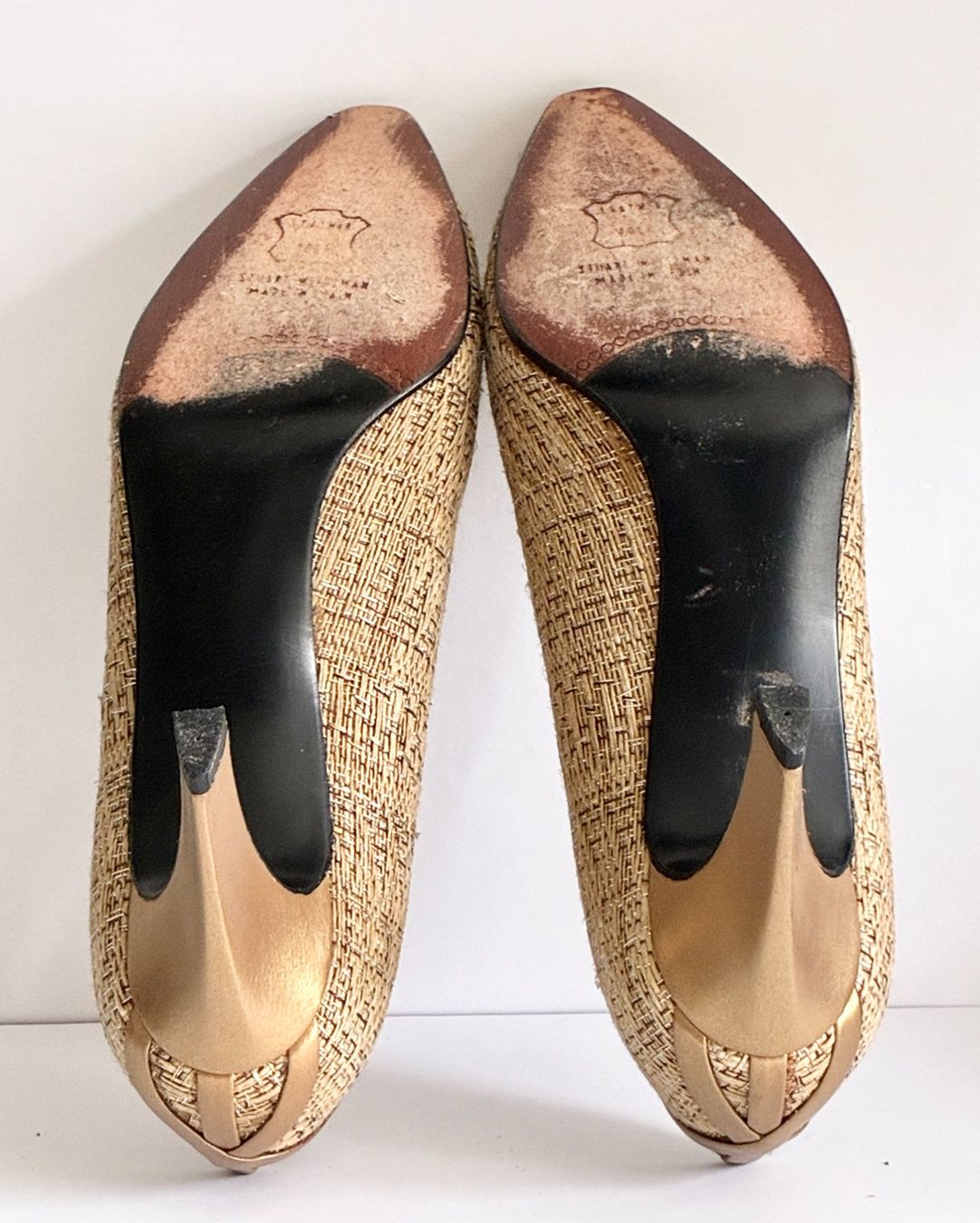 Stuart Weitzman Scarpe da donna: Vintage Pumps von STUART WEITZMAN Textil/Leder – Usato da Kloten venduto da Nephty 8