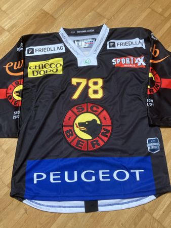 SC Bern Original Trikot Sopa #78, Saison 2020/21