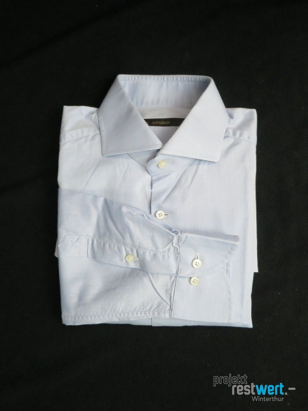 Windsor Camicie: WINDSOR Hemd Hellblau Gr.39 – Usato da Winterthur venduto da Restwert_Winterthur 2