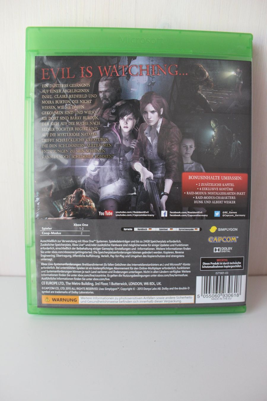 Giochi: Resident Evil Revelations 2 - XBOX ONE – Usato da Ebertswil venduto da Ricogoeritz 1