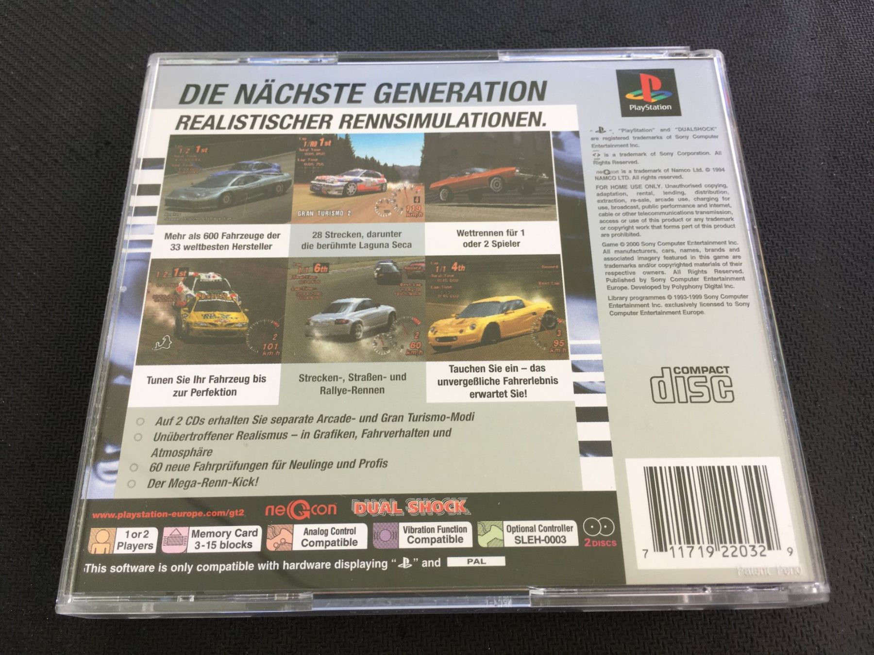 Sony Giochi: Gran Turismo 2 - Playstation 1 / PS1 – Usato da St.Gallen venduto da Punktchen01 2