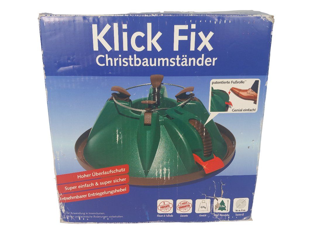 Pieds de sapin de Noël: Klick Fix Christbaumständer – D'occasion à Hünenberg par Restwert_Zug 1