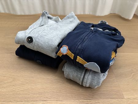 4 x Sweatjacke für Kids, Gr. 98/104