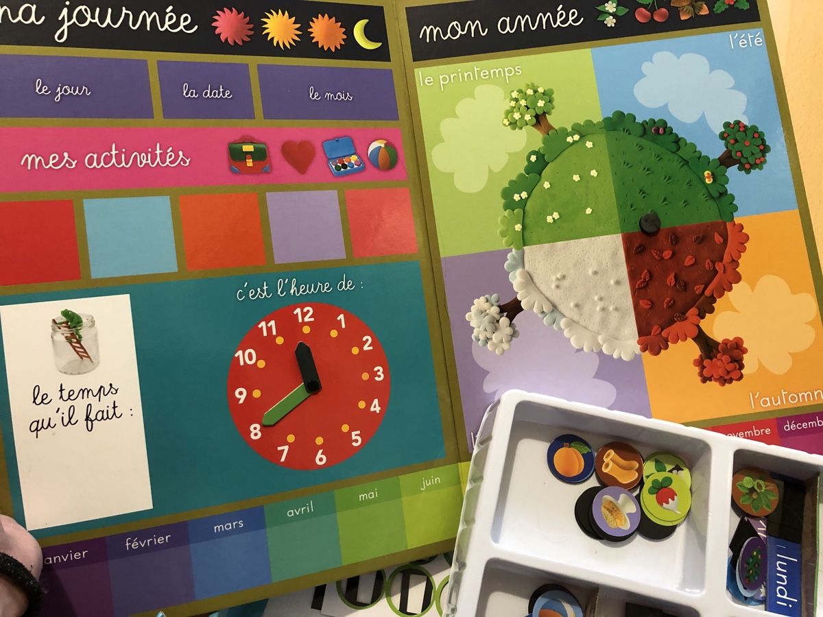 Giochi: Jeu pour apprendre le calendrier – Usato da La Tour-de-Peilz venduto da zazen33 2
