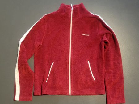 Faserpelz bordeau-rot M (164)