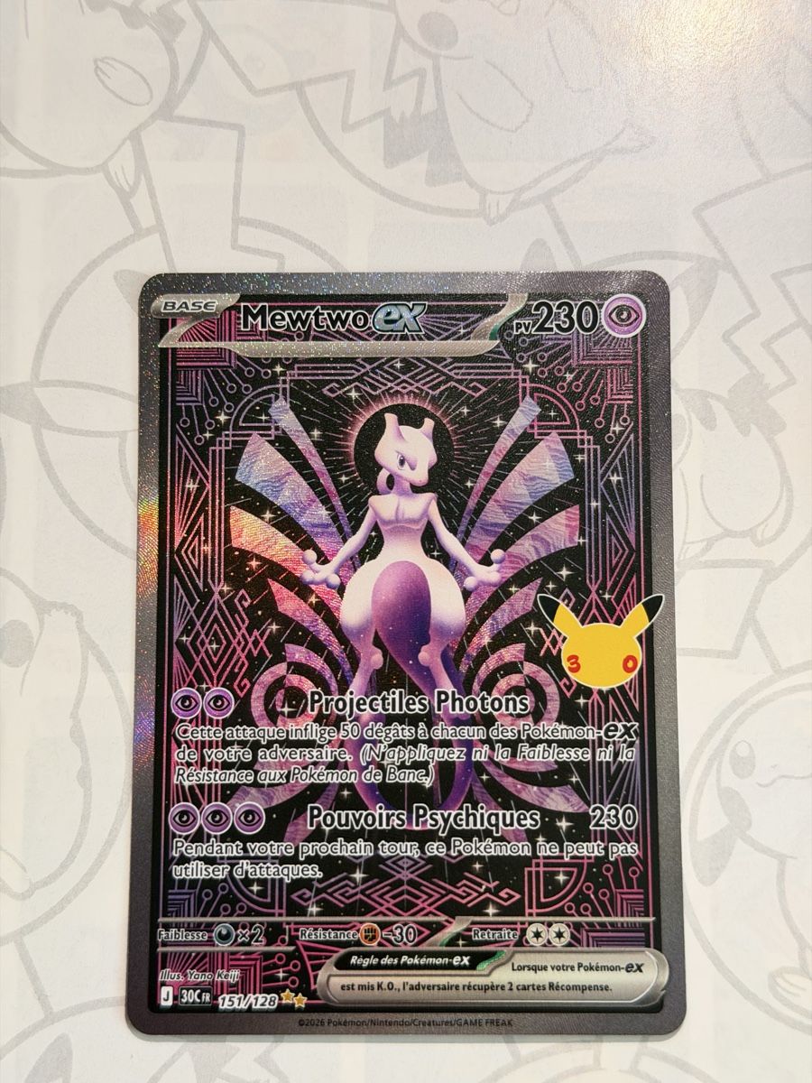Mewtwo Alternative 30e anniversaire FR (Neu (gemäss Beschreibung)) in ...