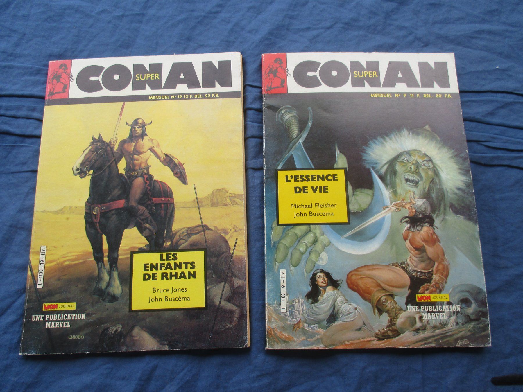 Comics: lot de 2 bds de Super Conan – Gebraucht aus Colombier NE von Nevenma