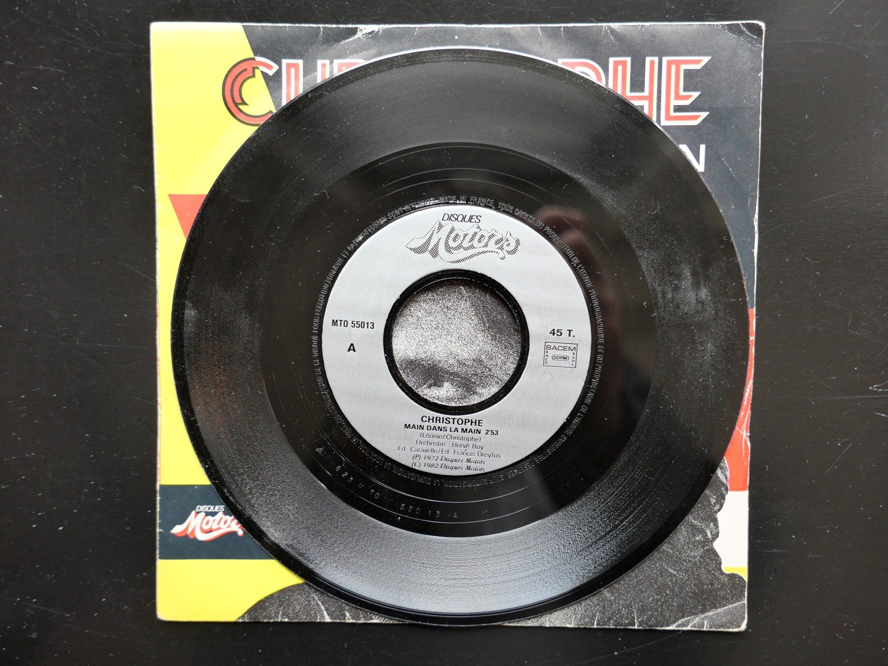Dischi in vinile: SINGLE CHRISTOPHE: Main dans la main, 1973 – Usato da Bern venduto da Balzamico 2