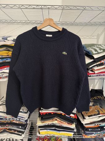 90’s Vintage Lacoste Crewneck Knit Size S-XS