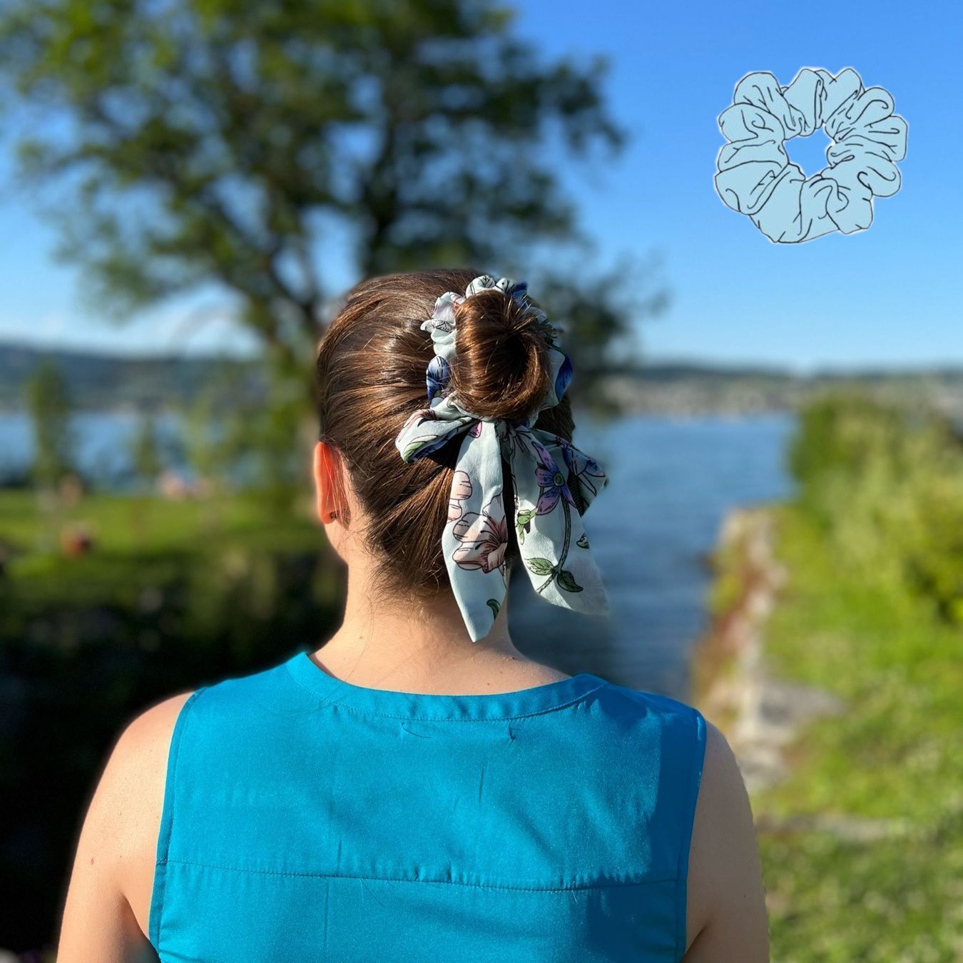 Accessori per capelli: Gerês :: Scrunchie Haargummi Ponytail Xouxou – Nuovo (secondo la descrizione) da Horgen venduto da missistore 1