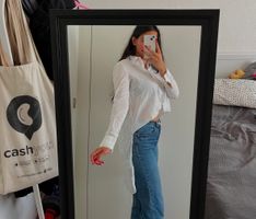 Chemise blanche asymétrique tendance été