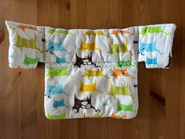 Stokke-Rückenpolster, Fabelwesen-Print (bunt)