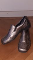 Verspielte bronze Schuhe Grösse 38 / Ein Hingucker