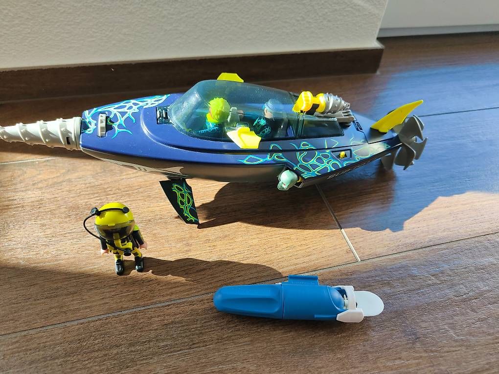 Giocattoli: PLAYMOBIL U-Boot mit Motor – Usato da Schafisheim venduto da Lukee12