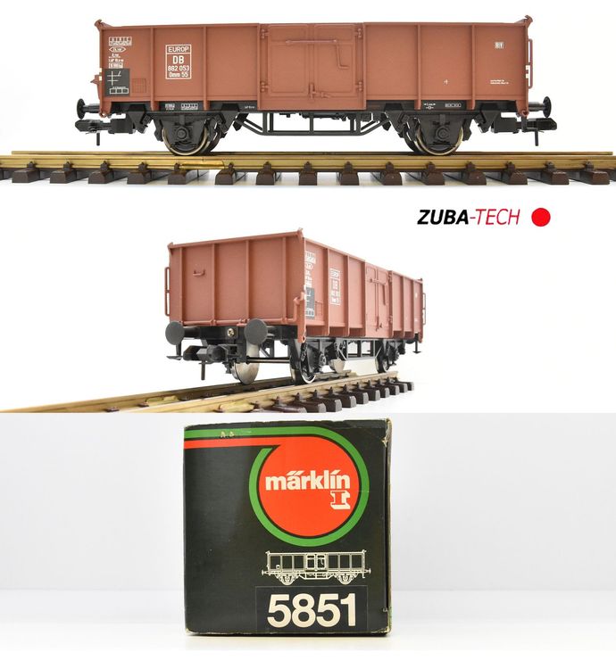 Roco N - 2311 - Vagón de mercancías - 6 camiones de caja