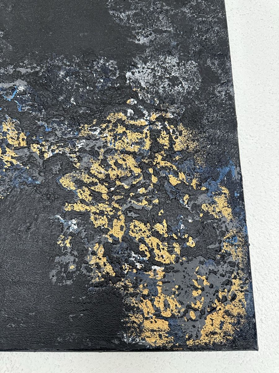 Dipinti: Original Acryl Gemälde auf Leinwand,Unikat, schwarz/ Effekte – Nuovo (secondo la descrizione) da Effretikon venduto da Bibjana 6