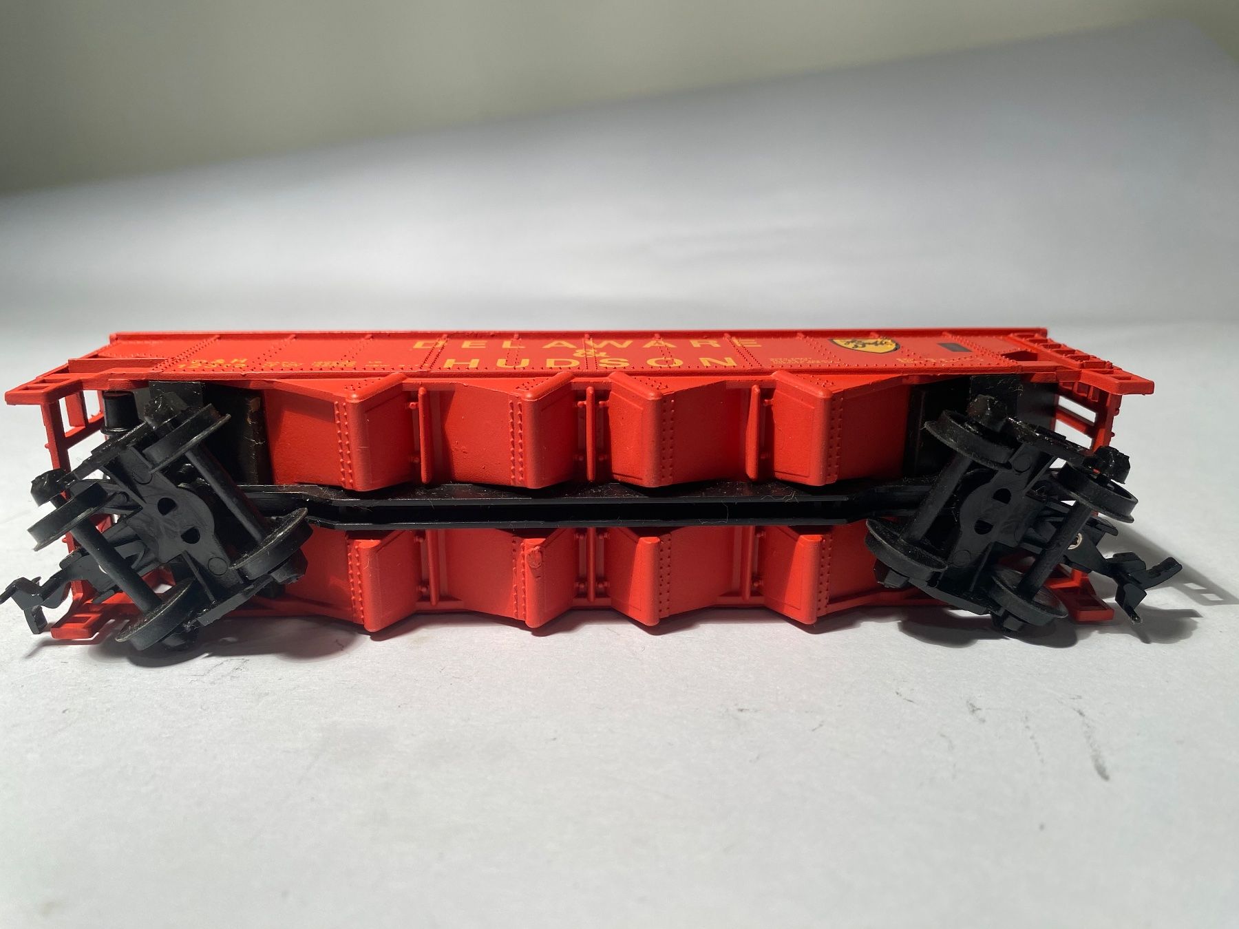 Modelleisenbahnen: BACHMANN US offener Güterwagen DELAWARE, DC Achsen – Gebraucht aus Buchrain von Modellbahn11 6
