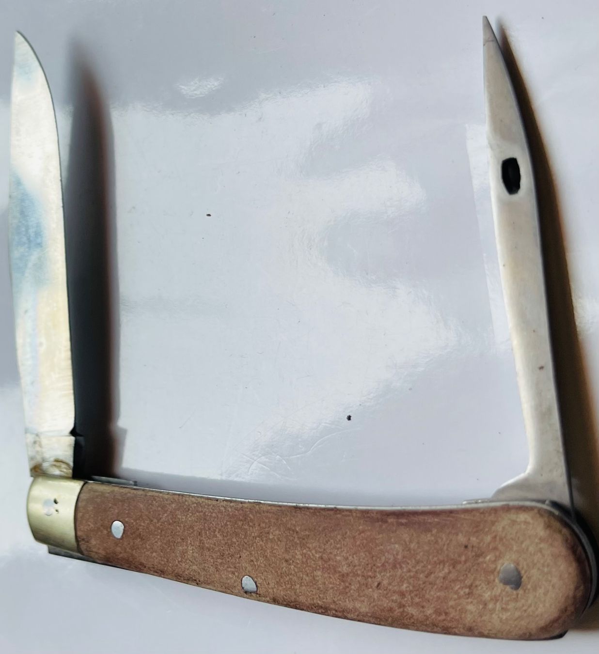 Coltelli tascabile: Antikes Sackmesser , grosse Klinge und eine Ahle – Usato da Basel venduto da TOMFAN 4