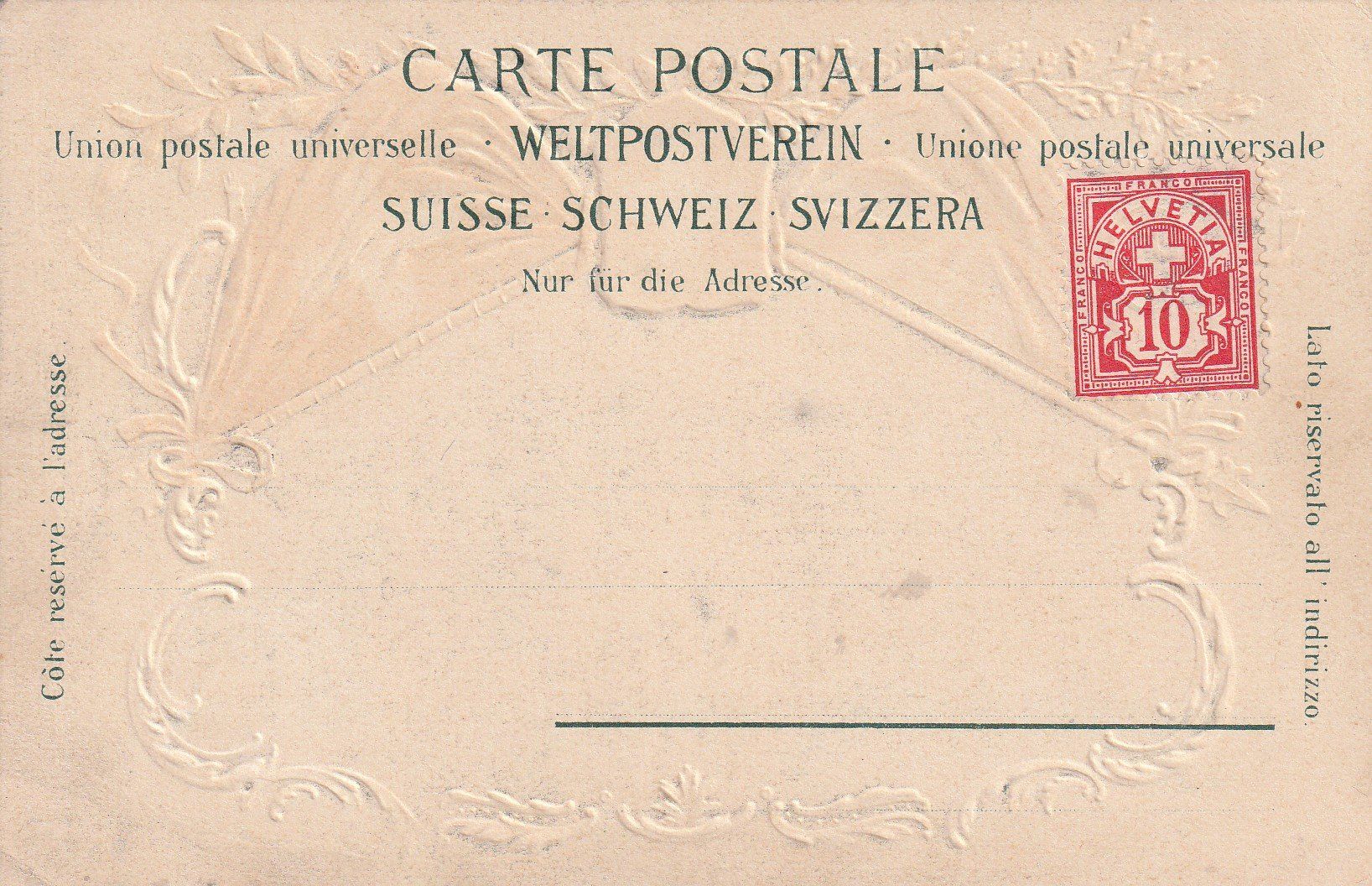 Ansichtskarten: Kt.Schwyz-Einsiedeln-Präge Litho – Gebraucht aus uttwil von Koehlerfred 1