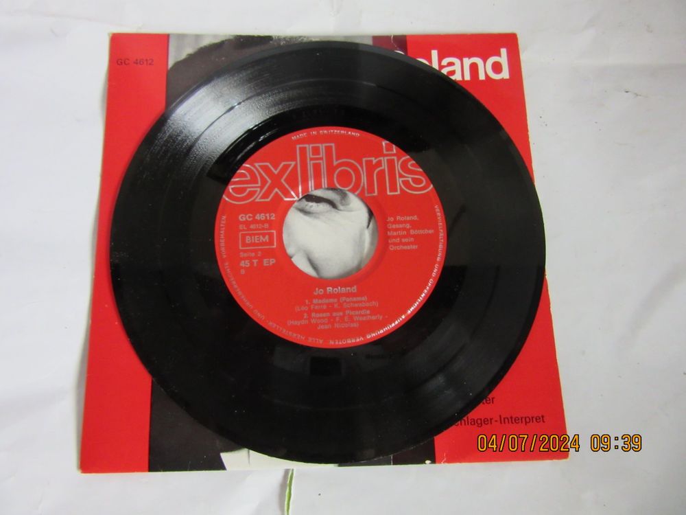 Dischi in vinile: Vinyl-Single Schlager Schallplatte Jo Roland – Usato da Rorbas venduto da julma1 3