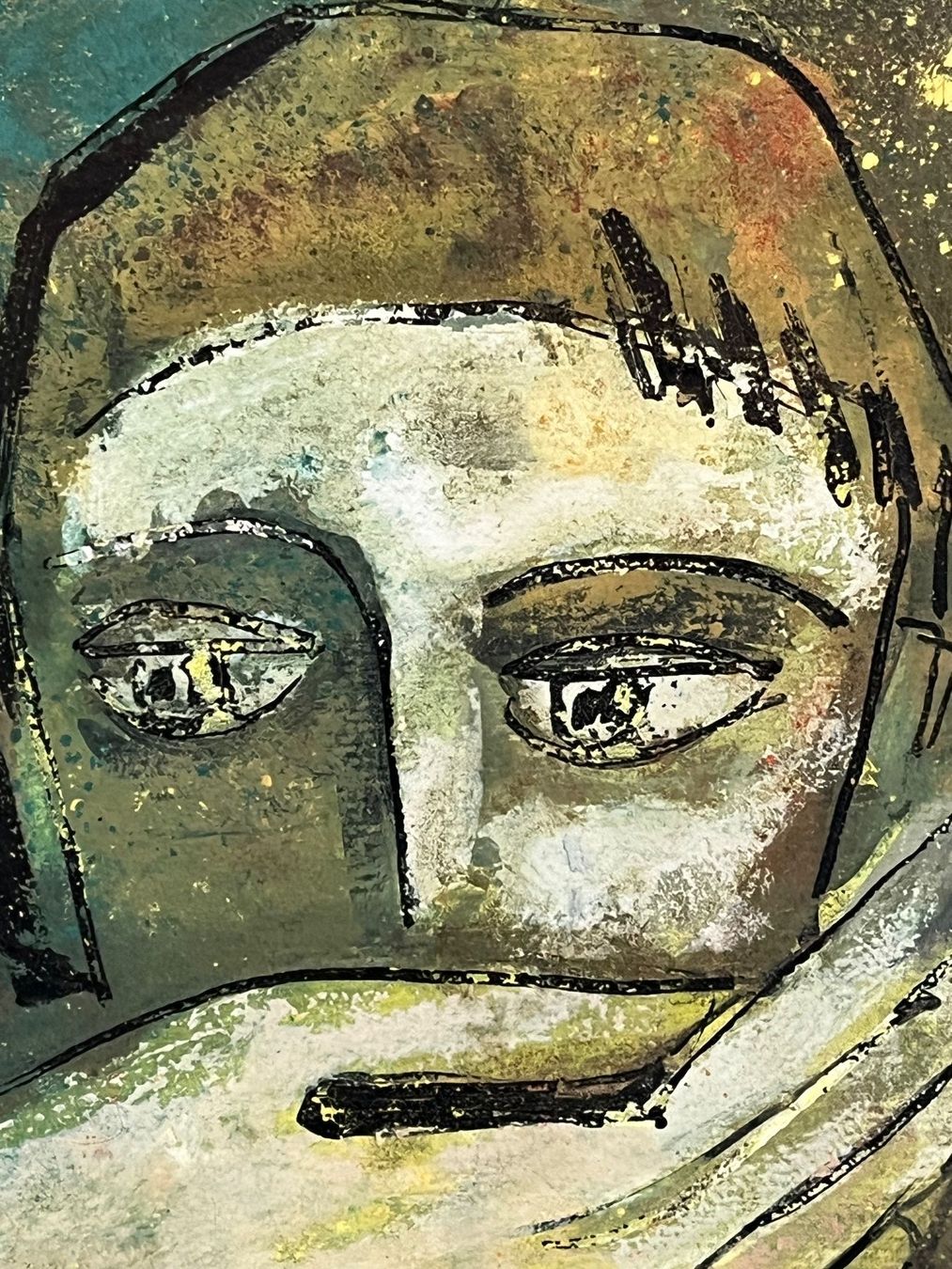 Dipinti: Werner Otto LEUENBERGER, 1932-2009 – Usato da Basel venduto da PAUL_ART 5